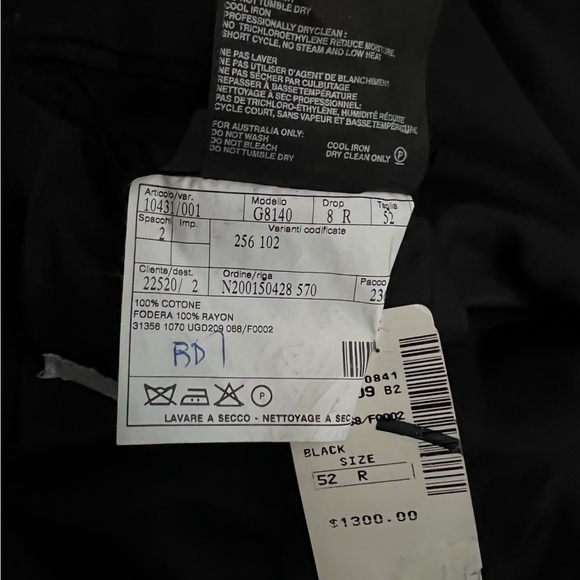 Men’s “PRADA” Black Blazer - Picture 8 of 8